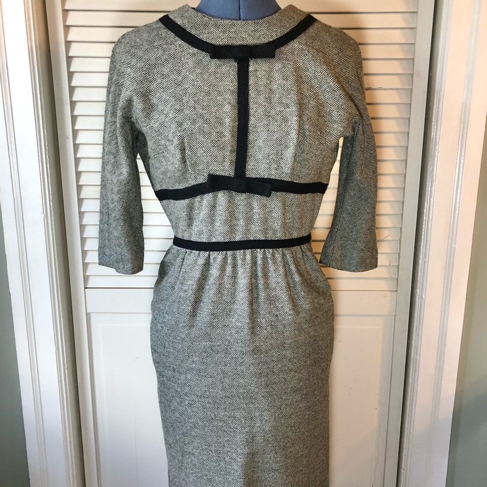 60’s Union Made Vintage Wool Wiggle Dress